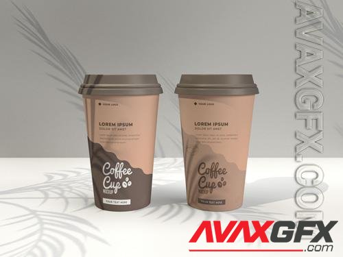 PSD coffee cup mockup