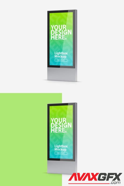 Adobestock - Vertical Street Poster Billboard Mockup 451708640