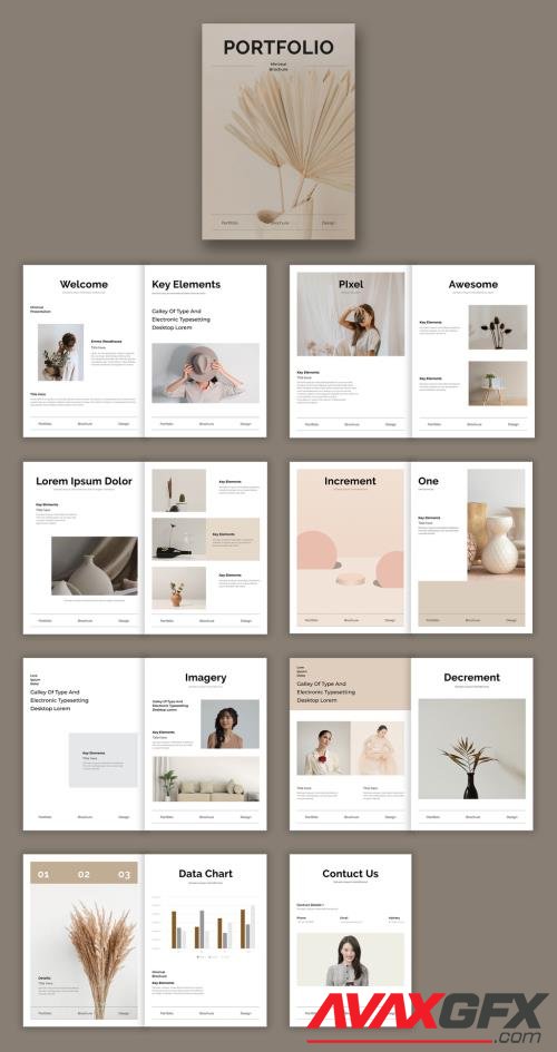 Adobestock - Portfolio Minimal Brochure 532557672