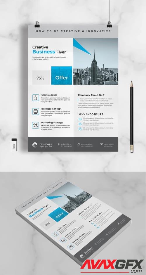 Adobestock - Creative Business Flyer 532557671