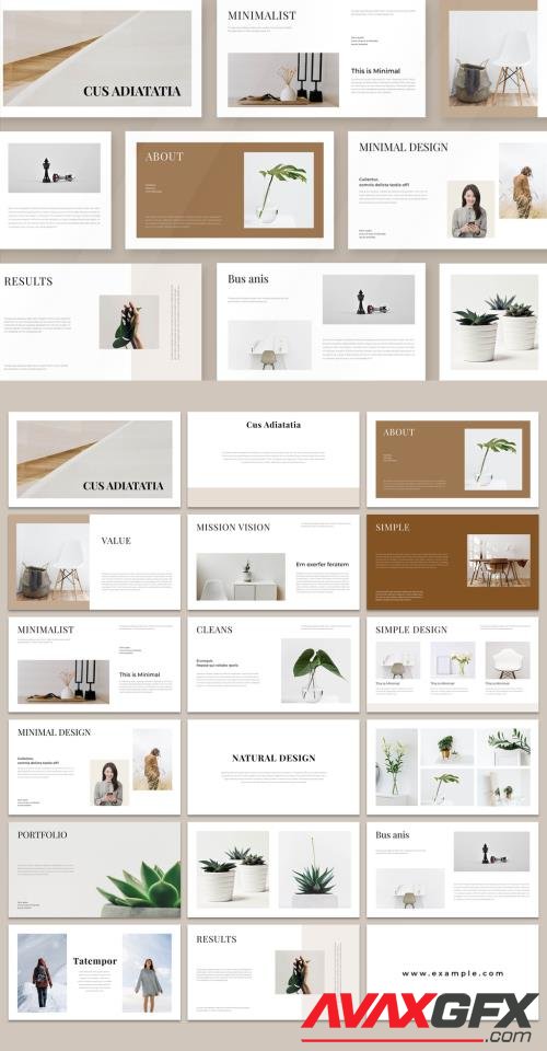 Adobestock - Minimal Presentation Layout 532557669