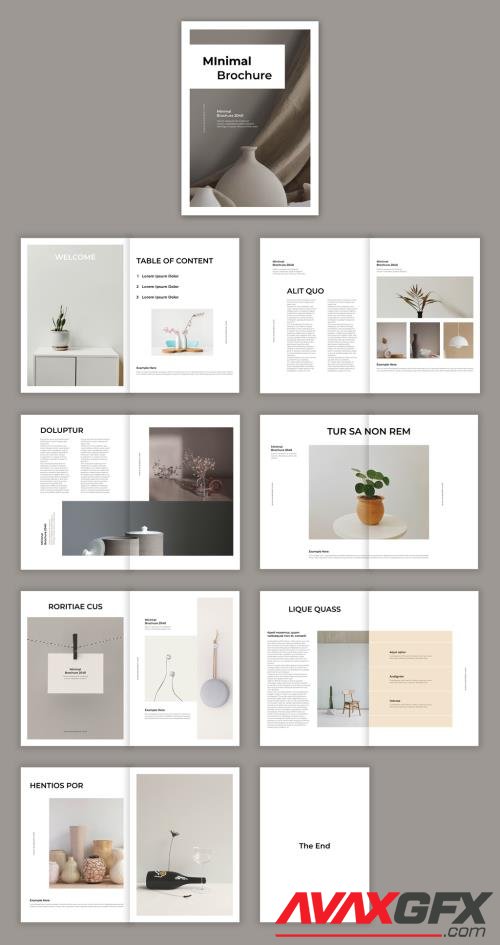 Adobestock - Minimal Brochure 532557668