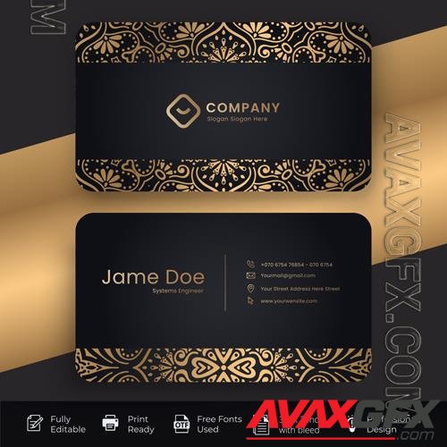 Vector eps creative and simple business card