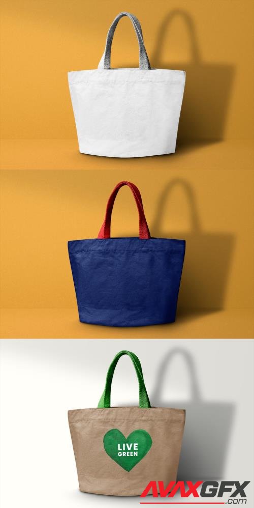 Adobestock - Tote Bag Mockup for Fashion Style 441407809