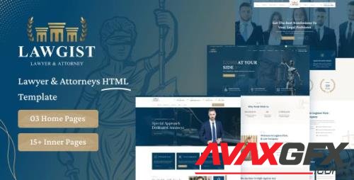 ThemeForest - Lawgist – Attorney and Lawyers HTML Template 43360826