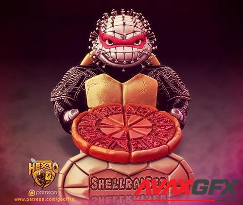 Hex3D - Shellraiser – 3D Print