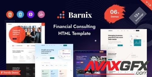 ThemeForest - Barnix - Business & Financial HTML Template 42751811