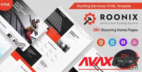 ThemeForest - Roonix - Roofing Services HTML Template 42752475