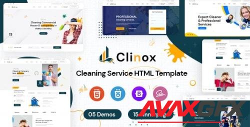 ThemeForest - Clinox - Cleaning Services HTML Template 41827094