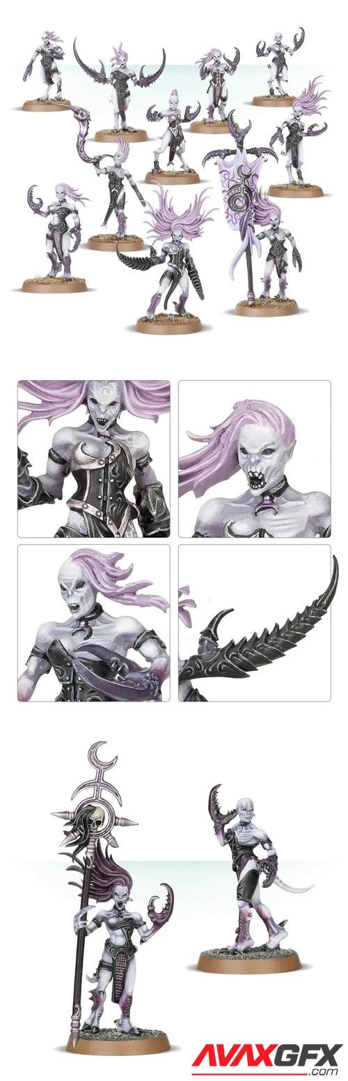 Daemonettes of Slaanesh – 3D Print