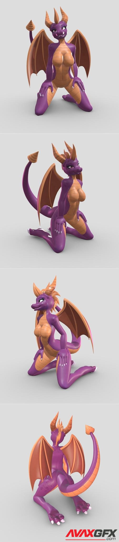 Fem Spyro – 3D Print