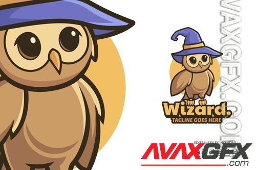 Owl Witch Logo Template