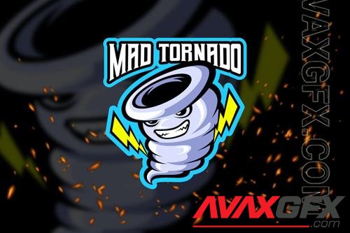 Mad Tornado - Esport Logo Template