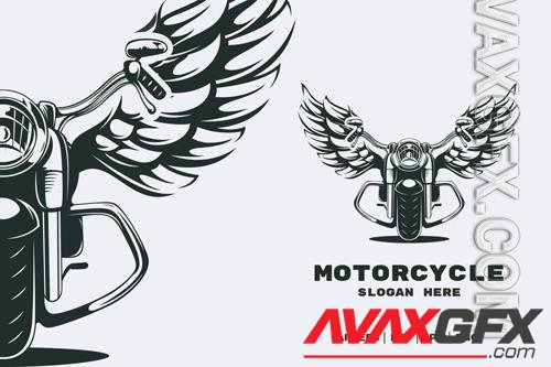 Motorcycle Mascot logo