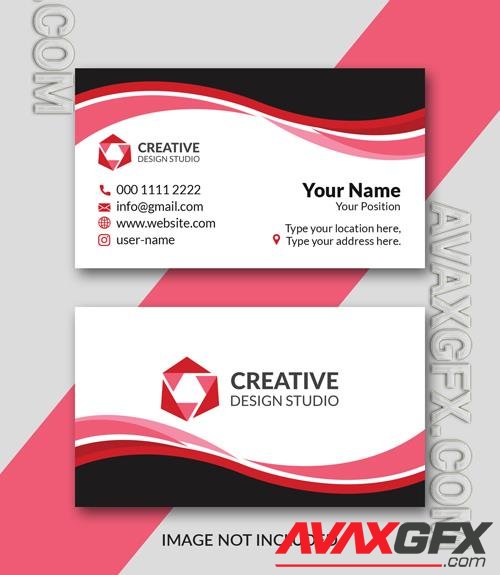 Vector business card template vol 5