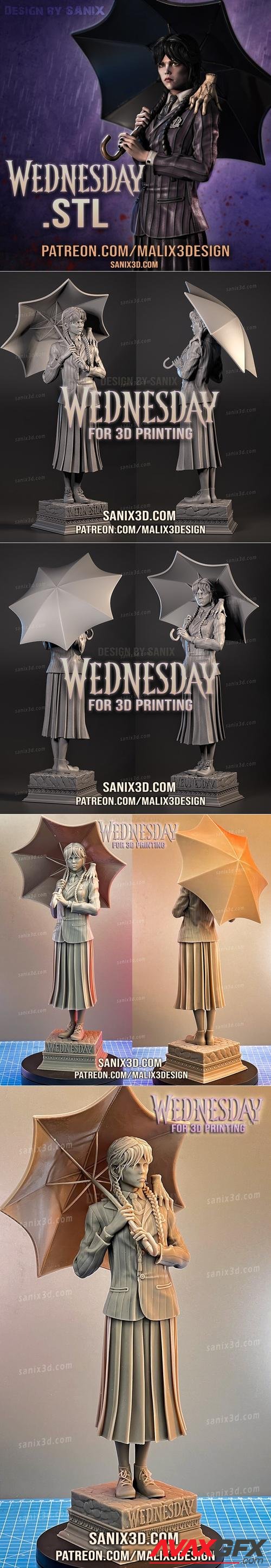 Wednesday - Sanix – 3D Print