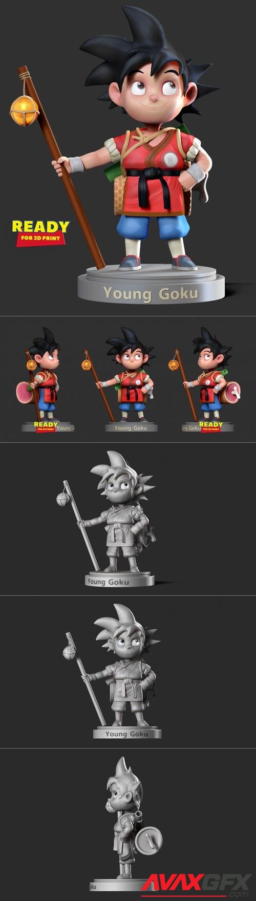 Young Goku – 3D Print