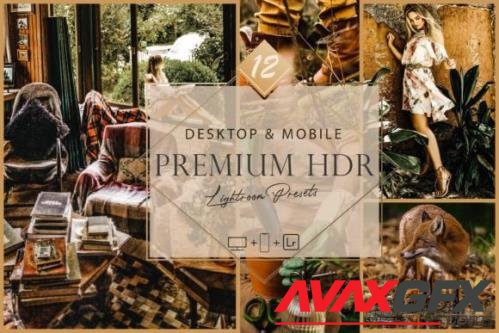 12 Premium HDR Lightroom Presets