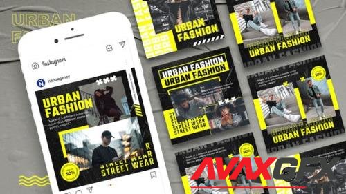 Videohive - Fashion Urban Instagram Post Template 43383823
