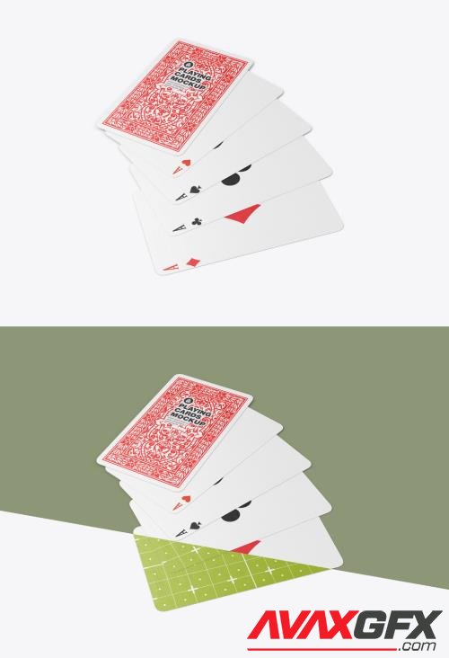 Adobestock - Poker Playing Cards Mockup 547966235