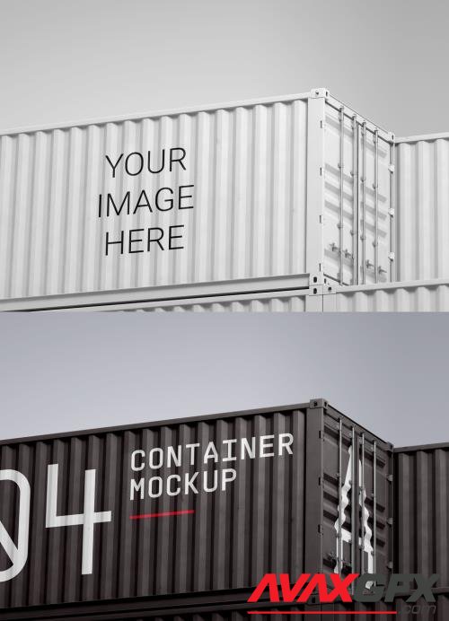 Adobestock - Containers Mockup 547739906