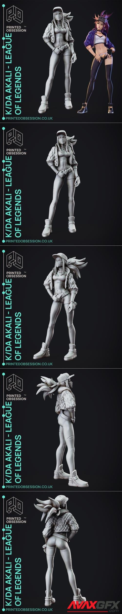 KDA Akali - LoL – 3D Print