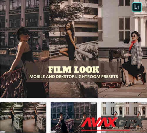 Film Look Lightroom Presets Dekstop and Mobile - UBT3T72
