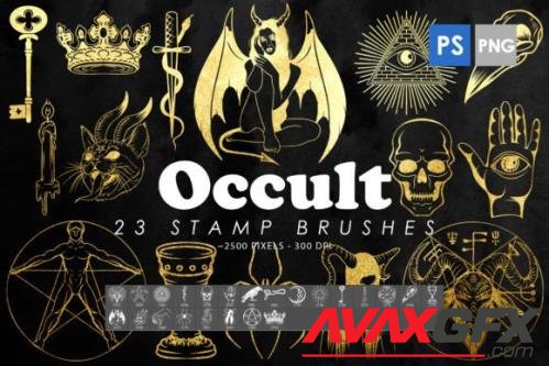 Occult Photoshop Stamp Brushes - 2428470