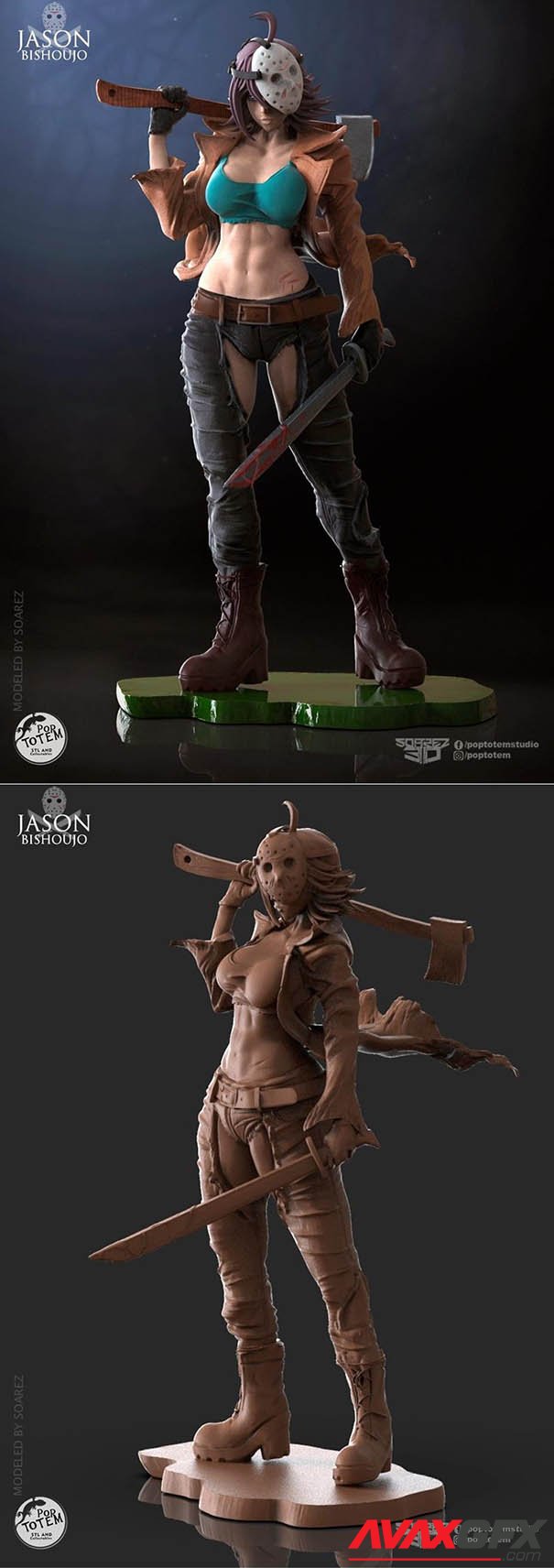 Jason Female – 3D Print