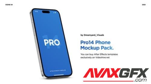 Videohive - Pro14 Phone Mockup Pack 43372112
