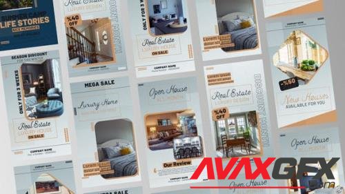 Videohive - Luxury House Real Estate Stories 43401033