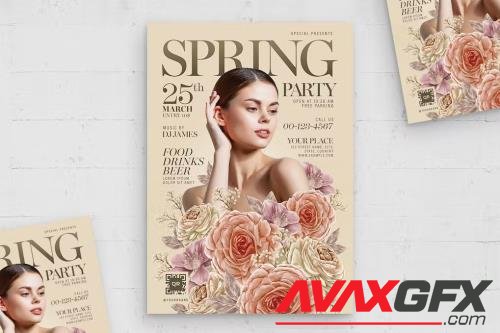 Spring Flyer Template L75NRTK