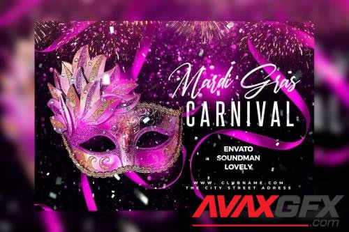 Mardi Gras Flyer AAYF6YF