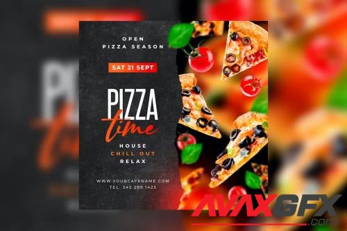 Pizza Time Flyer 9C9ACUK