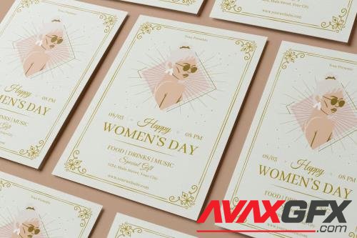 Happy Women's Day Flyer HCVDUJX