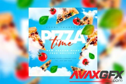Pizza Time Flyer KTGP99A