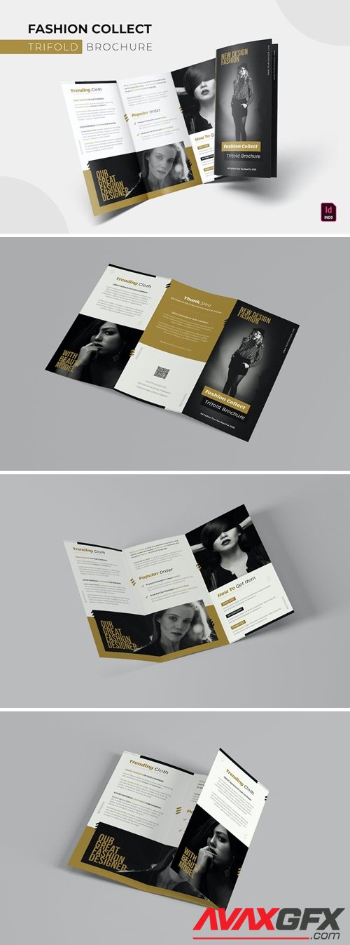 Fashion Collect | Trifold Brochure EYB8D3H