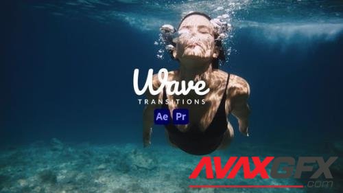 Videohive - Wave Transitions 43407872