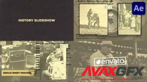 Videohive - History Slideshow for After Effects 43412065