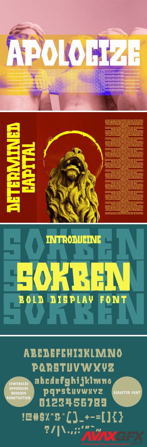 Sokben Font