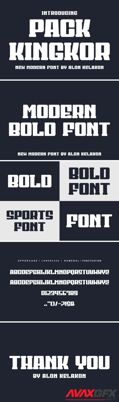 Pack Kingkor Font