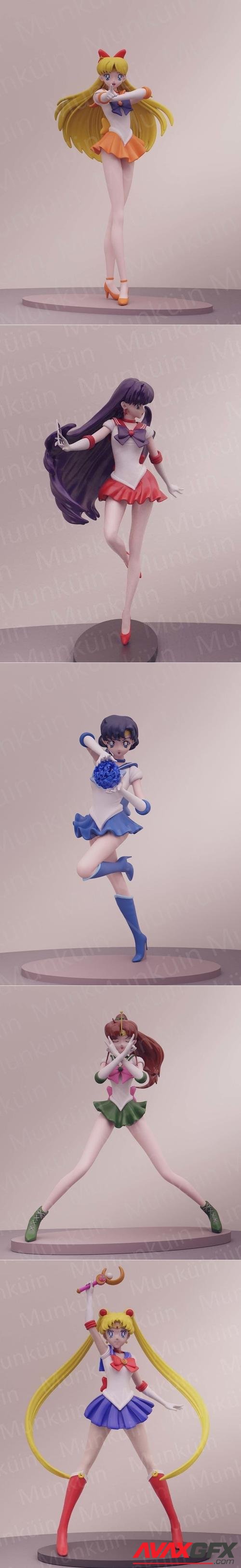 Sailormoon Pack – 3D Print