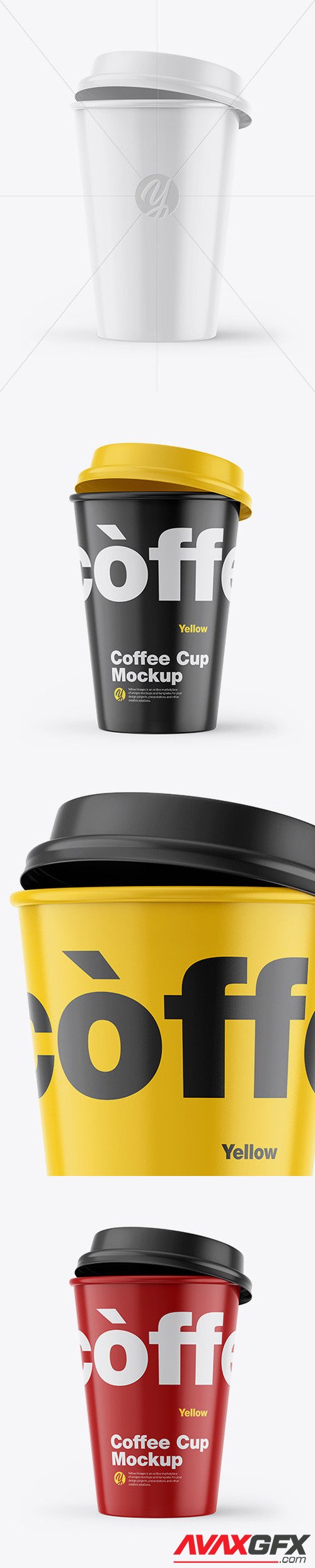 Glossy Coffee Cup Mockup 46293 TIF