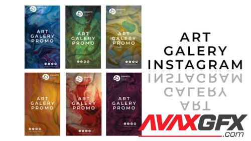 Videohive - Art gallery instagram stories 43420504