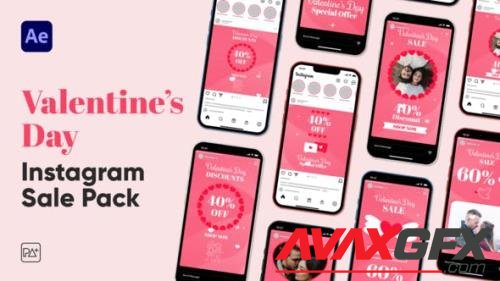 Videohive - Valentines Day Instagram Sale For After Effects 43427336