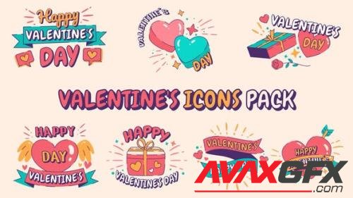 Valentine's Icons Pack V3 43335084