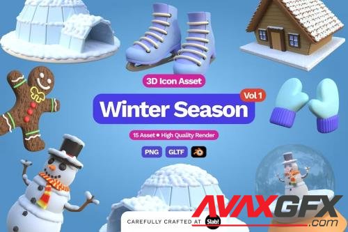 3D Winter Season Vol 1