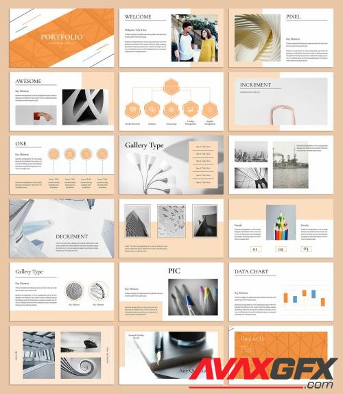 Adobestock - Portfolio Presentation Layout 532533632