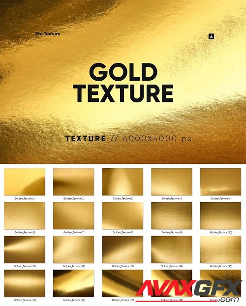 20 Gold Texture - 12735558