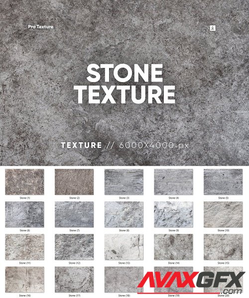 20 Stone Texture HQ - 12735587